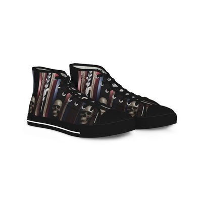 Men's High-Top Sneakers, Vivid Creations Designer Shoes