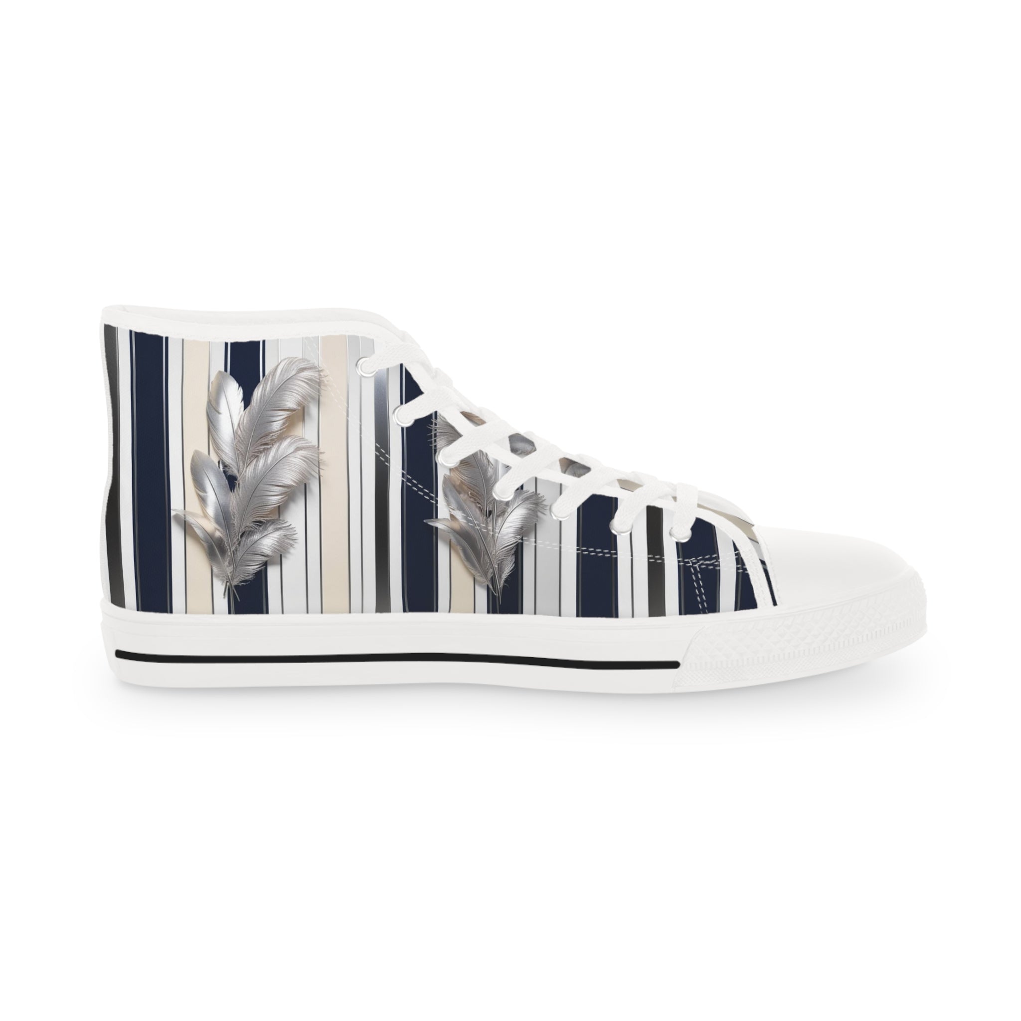 Men's High-Top Sneakers, Vivid Creations Designer Shoes