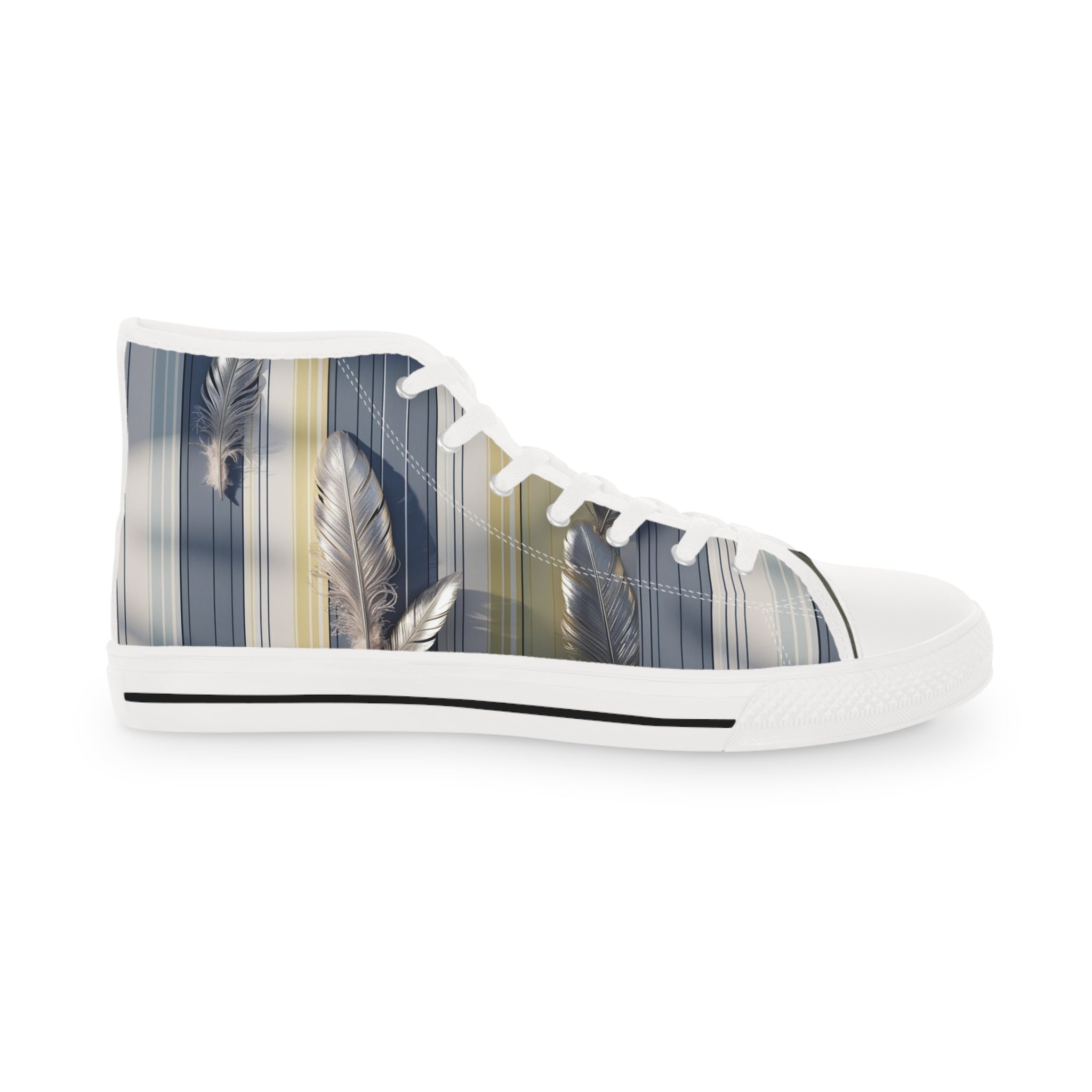 Men's High-Top Sneakers, Vivid Creations Designer Shoes