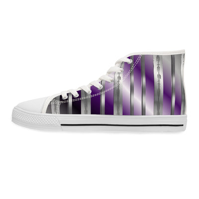 Women's High-Top Sneakers, Vivid Creations Designer Shoes