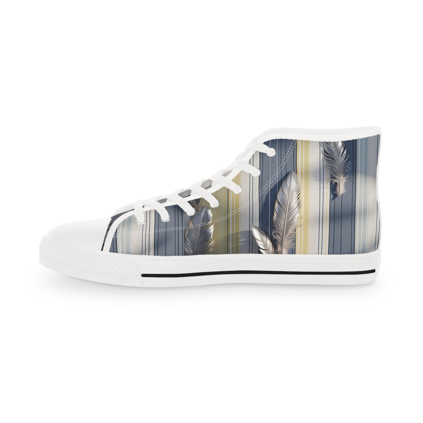 Men's High-Top Sneakers, Vivid Creations Designer Shoes