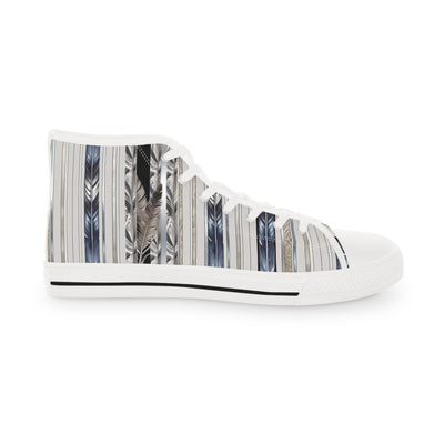 Men's High-Top Sneakers, Vivid Creations Designer Shoes