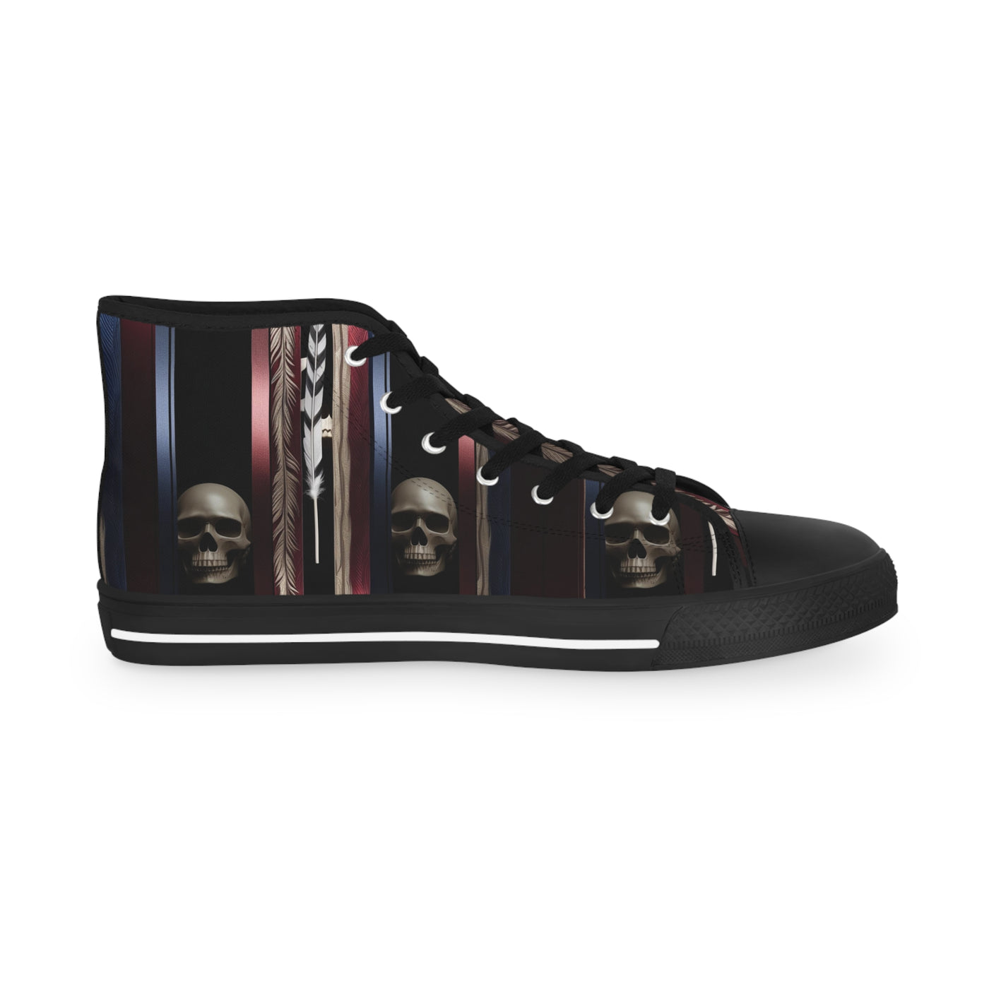 Men's High-Top Sneakers, Vivid Creations Designer Shoes