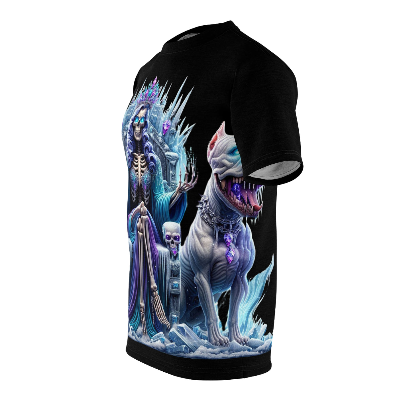 Skeleton Ice Queen W/ Pitt-Bulls T-shirt