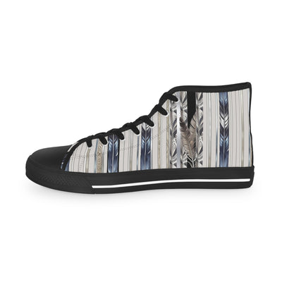 Men's High-Top Sneakers, Vivid Creations Designer Shoes