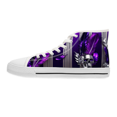 Women's High-Top Sneakers, Vivid Creations Designer Shoes