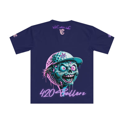 Golf T-shirt, 420 Ballerz Collection 007 T-shirt