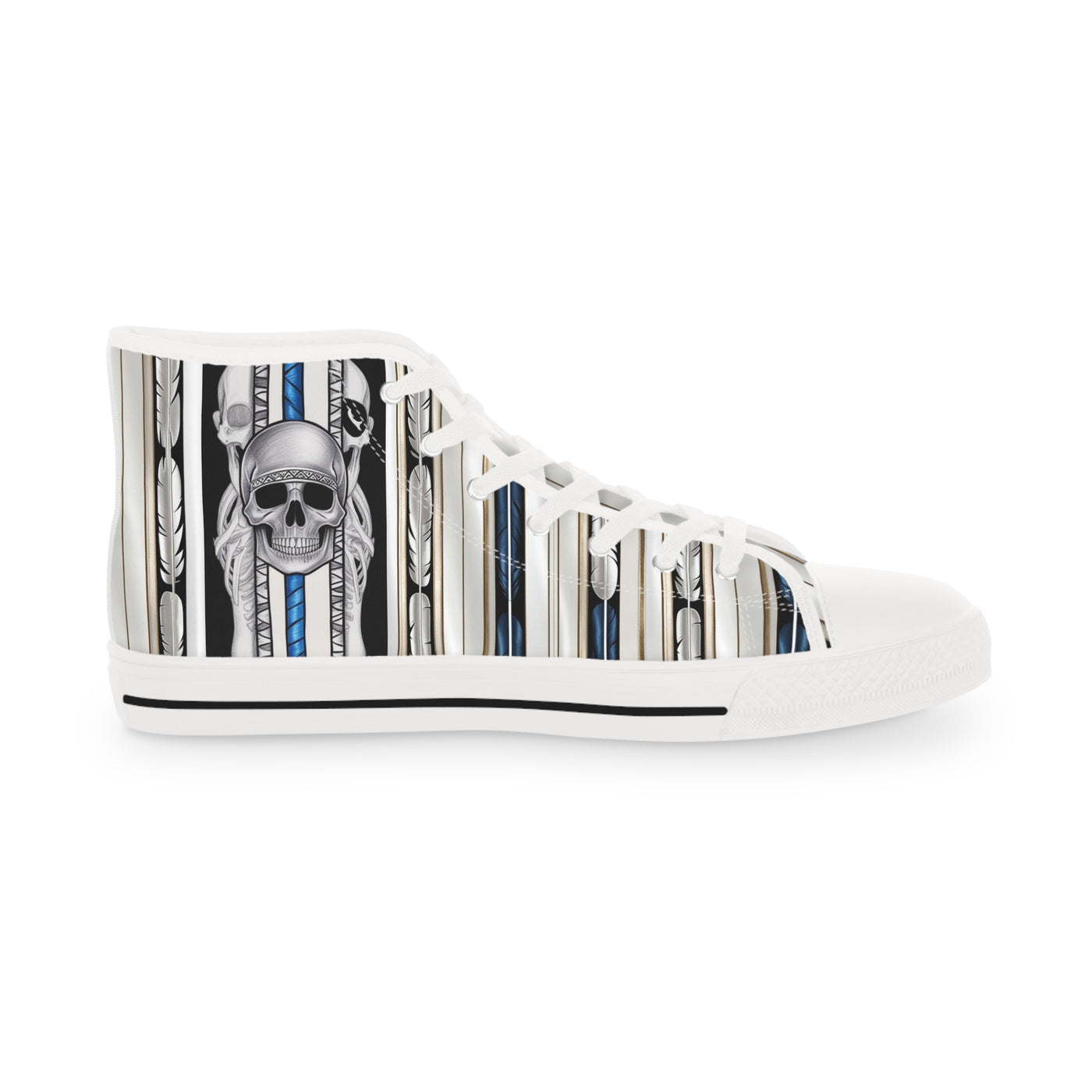 Men's High-Top Sneakers, Vivid Creations Designer Shoes