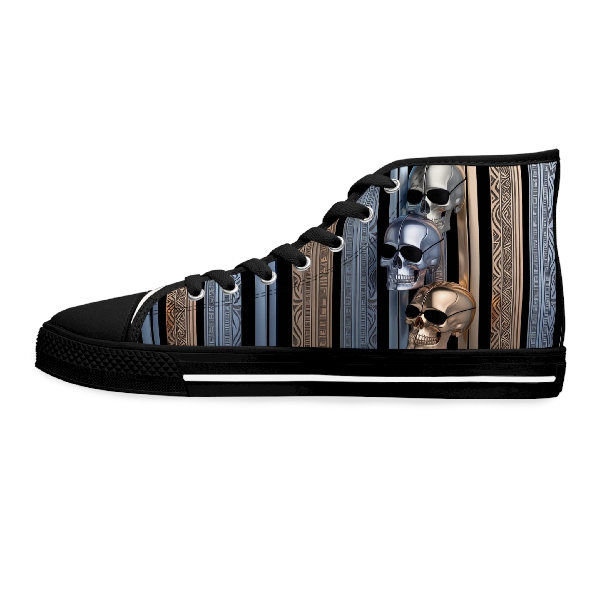 Men's High-Top Sneakers, Vivid Creations Designer Shoes