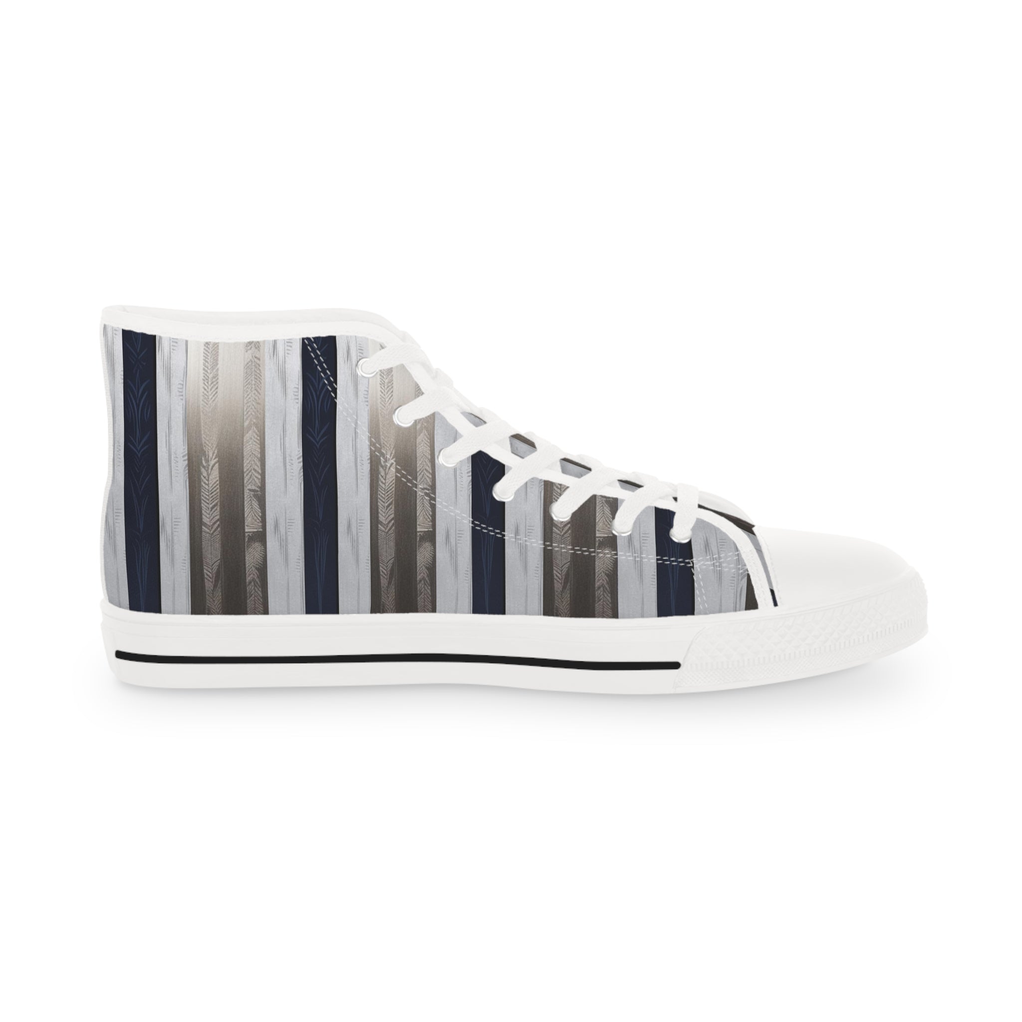 Men's High-Top Sneakers, Vivid Creations Designer Shoes