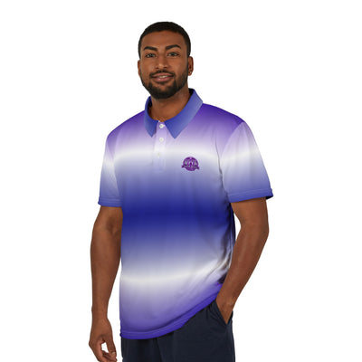 Vibrant Gradient Unisex Polo Shirt - Stylish and Comfortable for Everyday Wear