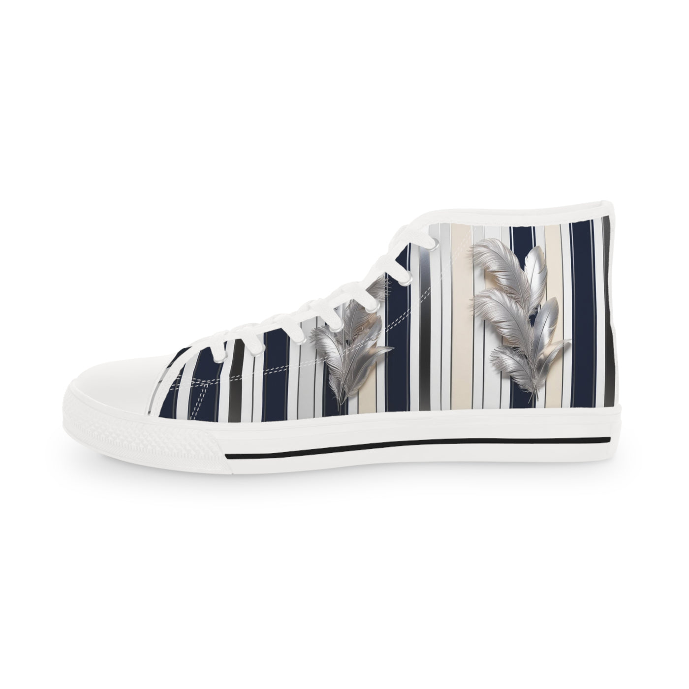 Men's High-Top Sneakers, Vivid Creations Designer Shoes