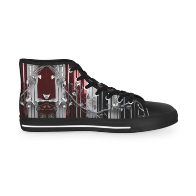 Men's High-Top Sneakers, Vivid Creations Designer Shoes