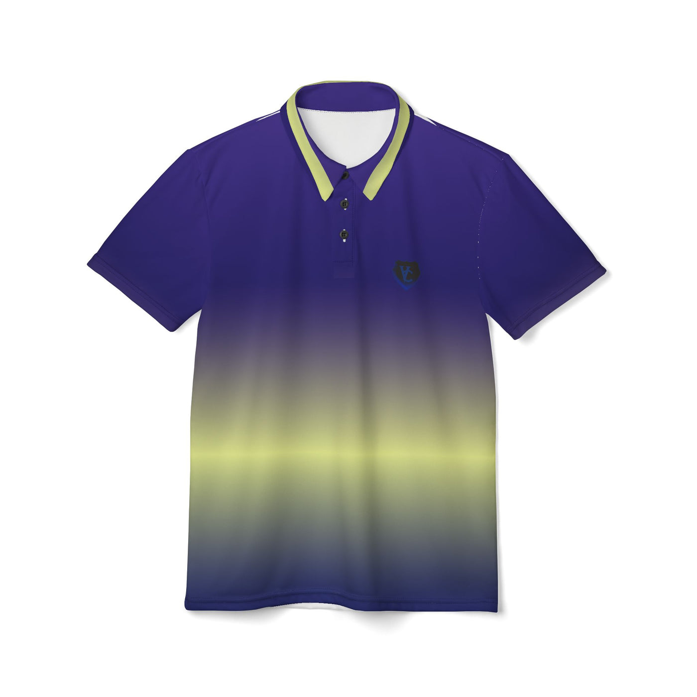 Vibrant Gradient Golf Polo Shirt - Fantastic Golf Gift