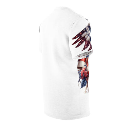 American Flag W/ Owl T-shirt