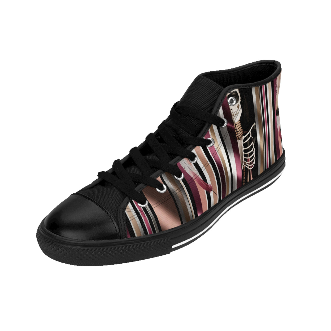 Women's High-Top Sneakers, Vivid Creations Designer Shoes