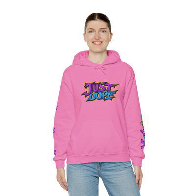 Just Dope Unisex Hooded Sweatshirt, Vivid Creations Graphic Sweatshirt, Best Hoodie for Men & Women