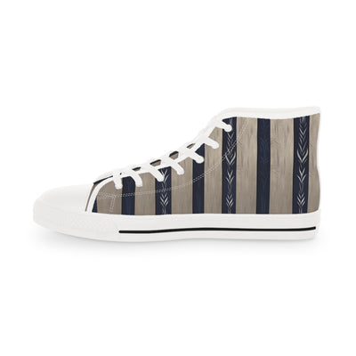 Men's High-Top Sneakers, Vivid Creations Designer Shoes