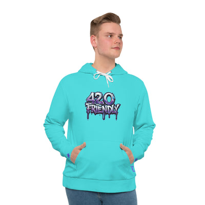 Men's Graphic Hoodie Vivid Creations "420 Friendly" Hooded Sweatshirt