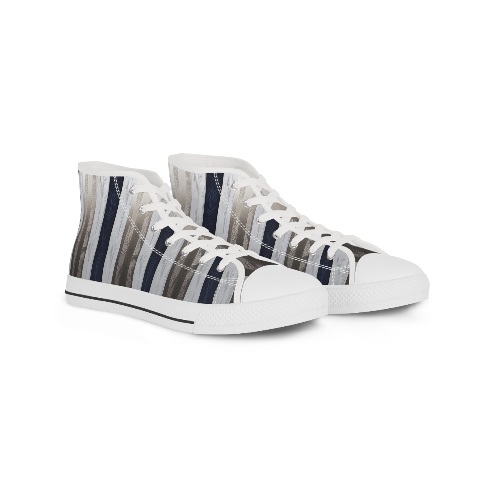 Men's High-Top Sneakers, Vivid Creations Designer Shoes