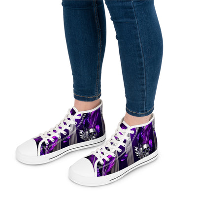 Women's High-Top Sneakers, Vivid Creations Designer Shoes