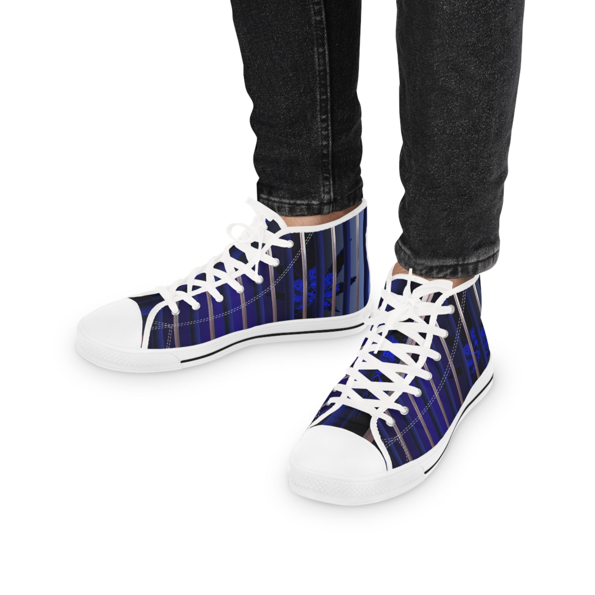 Men's High-Top Sneakers, Vivid Creations 420 Designer Shoes