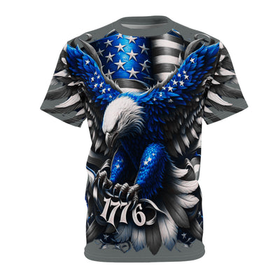 American Flag W/ Eagle 1776 T-shirt