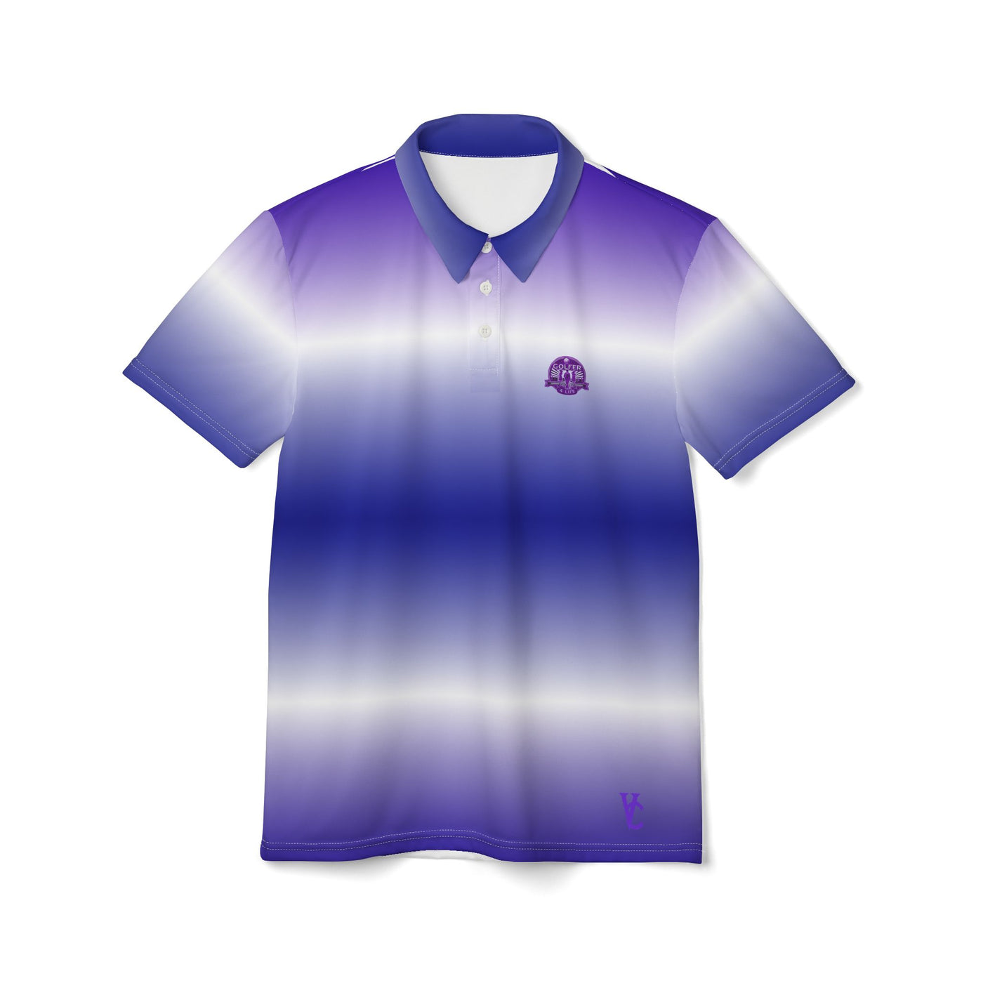 Vibrant Gradient Unisex Polo Shirt - Stylish and Comfortable for Everyday Wear