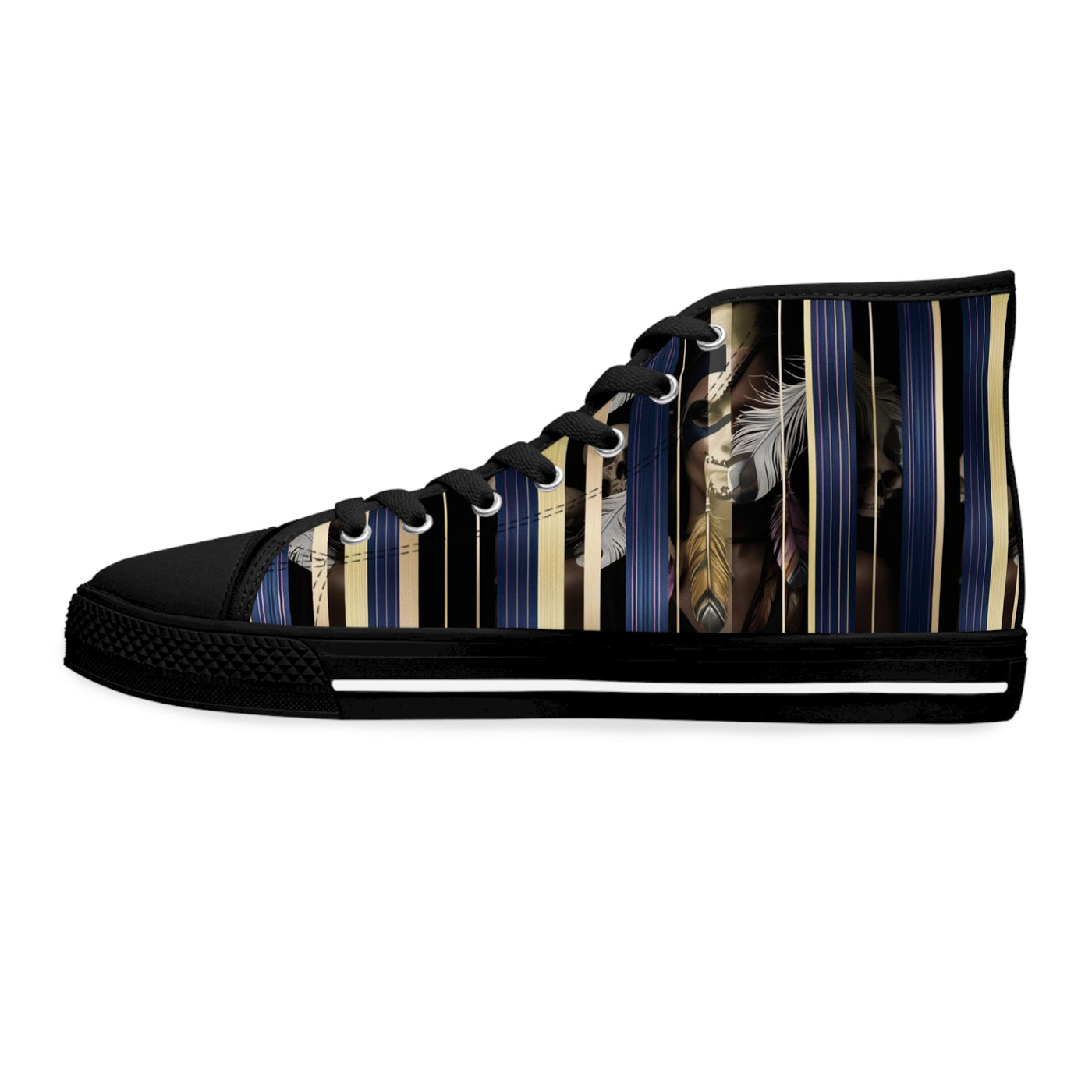 Women's High-Top Sneakers, Vivid Creations Designer Shoes