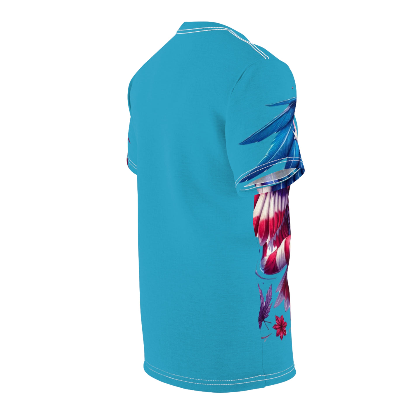 American Flag W/ Owl 1776 T-shirt