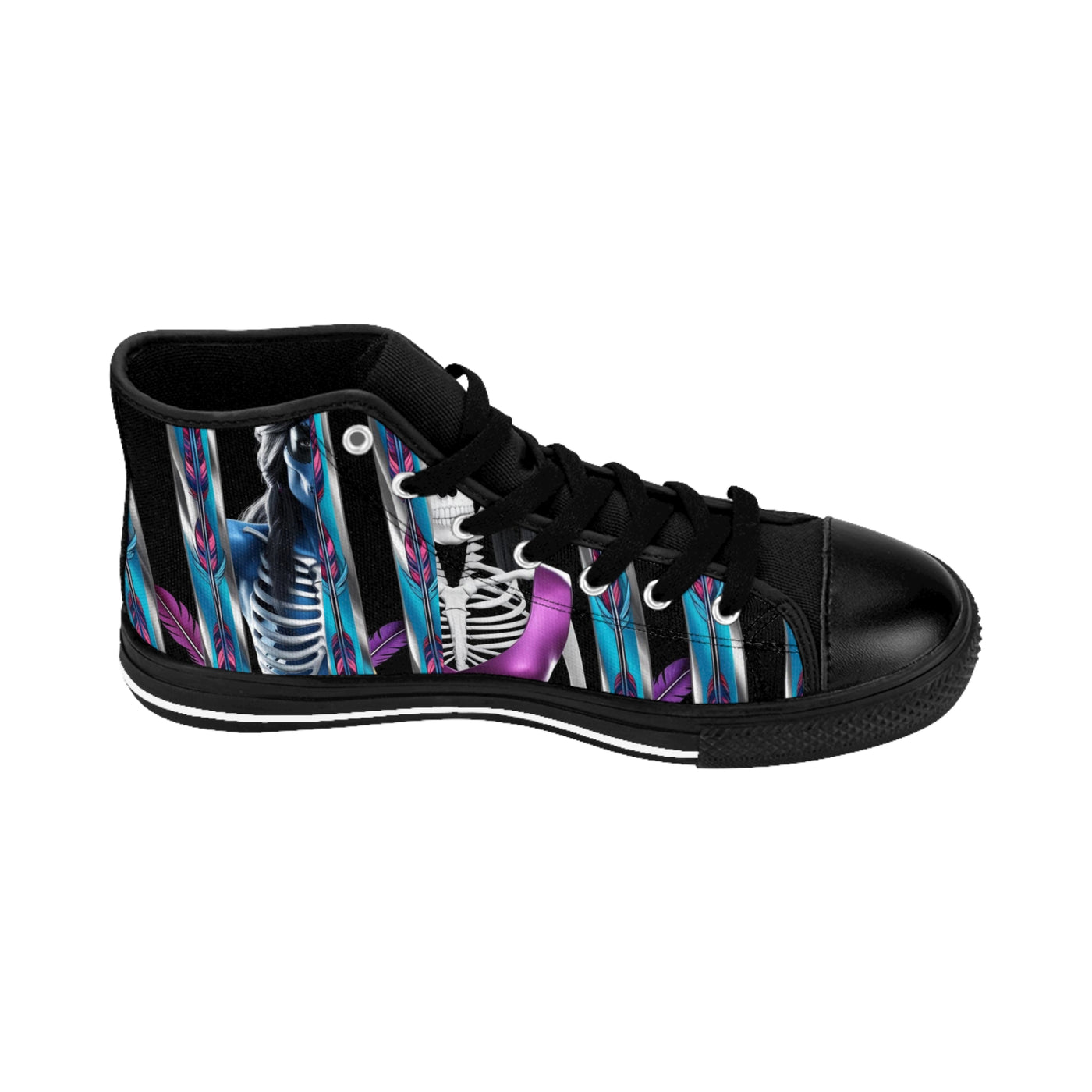 Women's Classic High-Top's Sneakers, Vivid Creations Designer High-top's