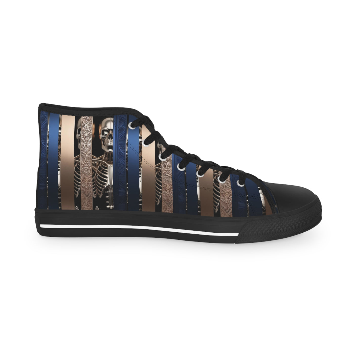 Men's High-Top Sneakers, Vivid Creations Designer Shoes