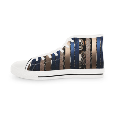 Men's High-Top Sneakers, Vivid Creations Designer Shoes