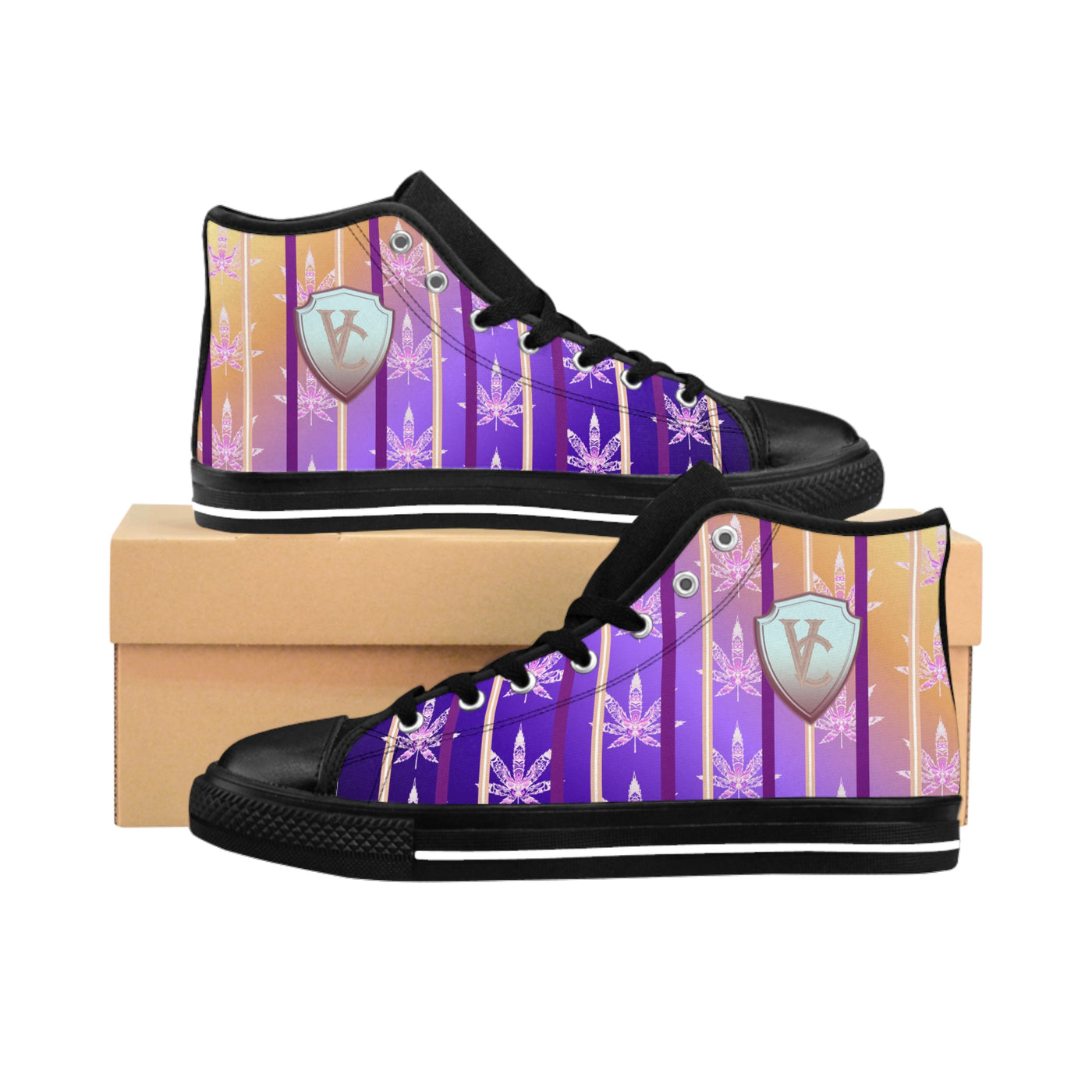 Women's Classic V.C. 420 High-Top Sneakers, Vivid Creations Designer High-top's