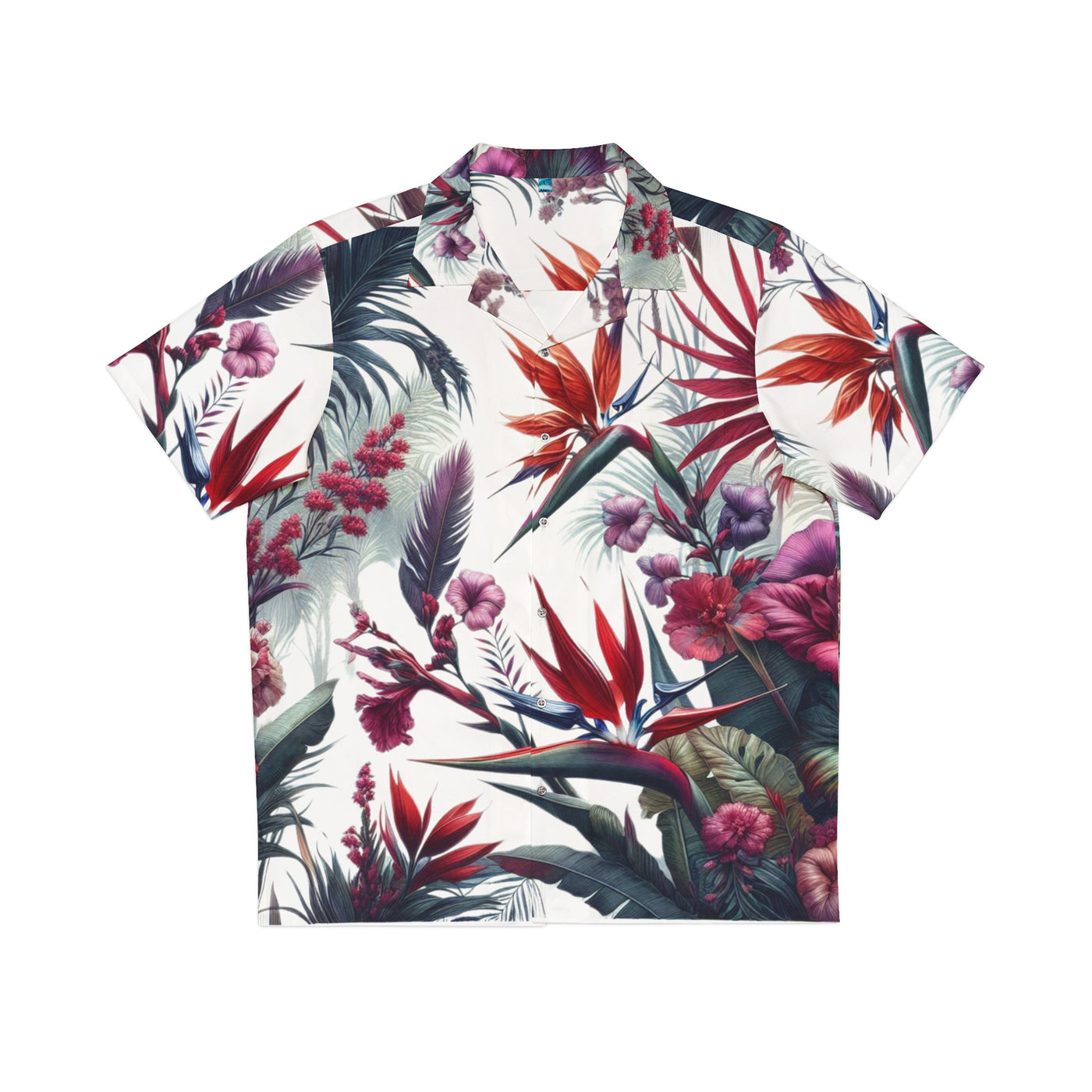 Hawaiian Shirt - Exotic Floral Pattern