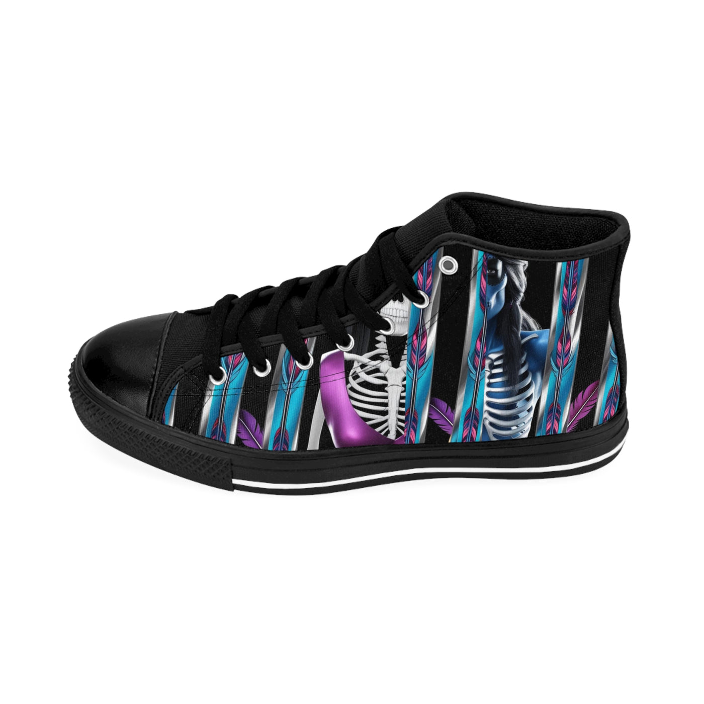 Women's Classic High-Top's Sneakers, Vivid Creations Designer High-top's