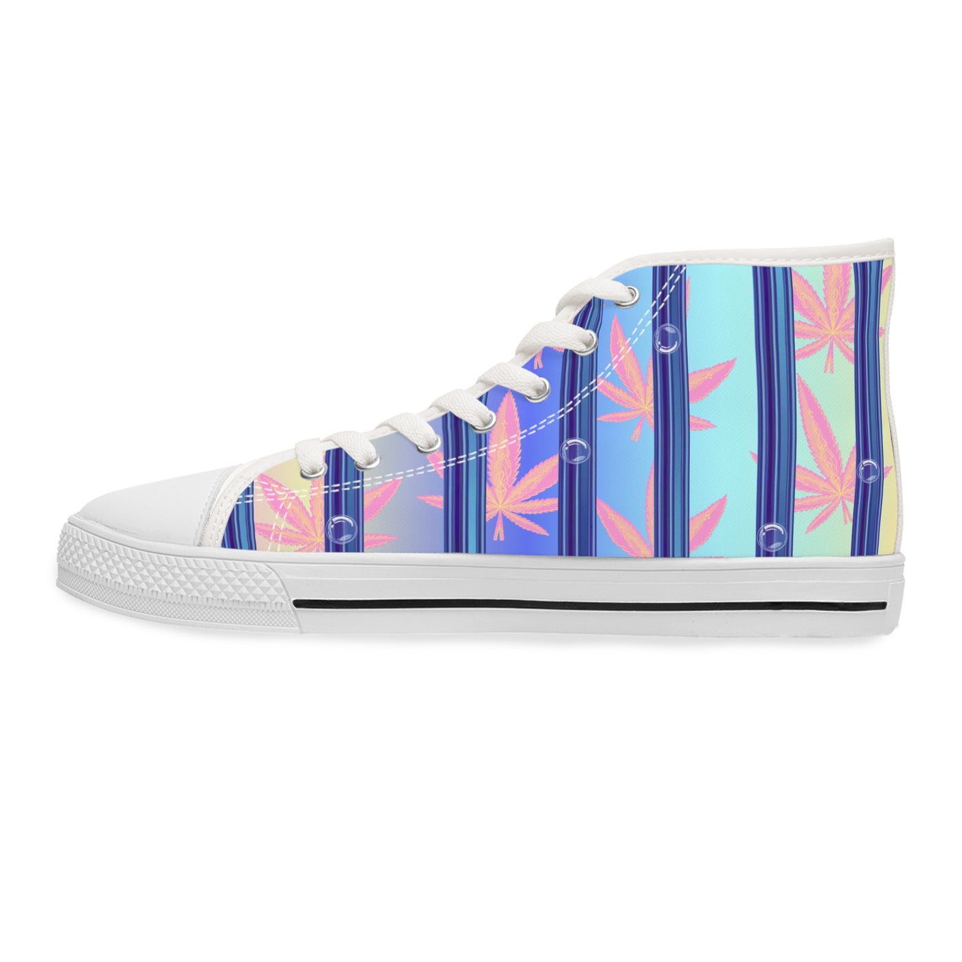 Women's High-Top Sneakers, Vivid Creations Designer Shoes