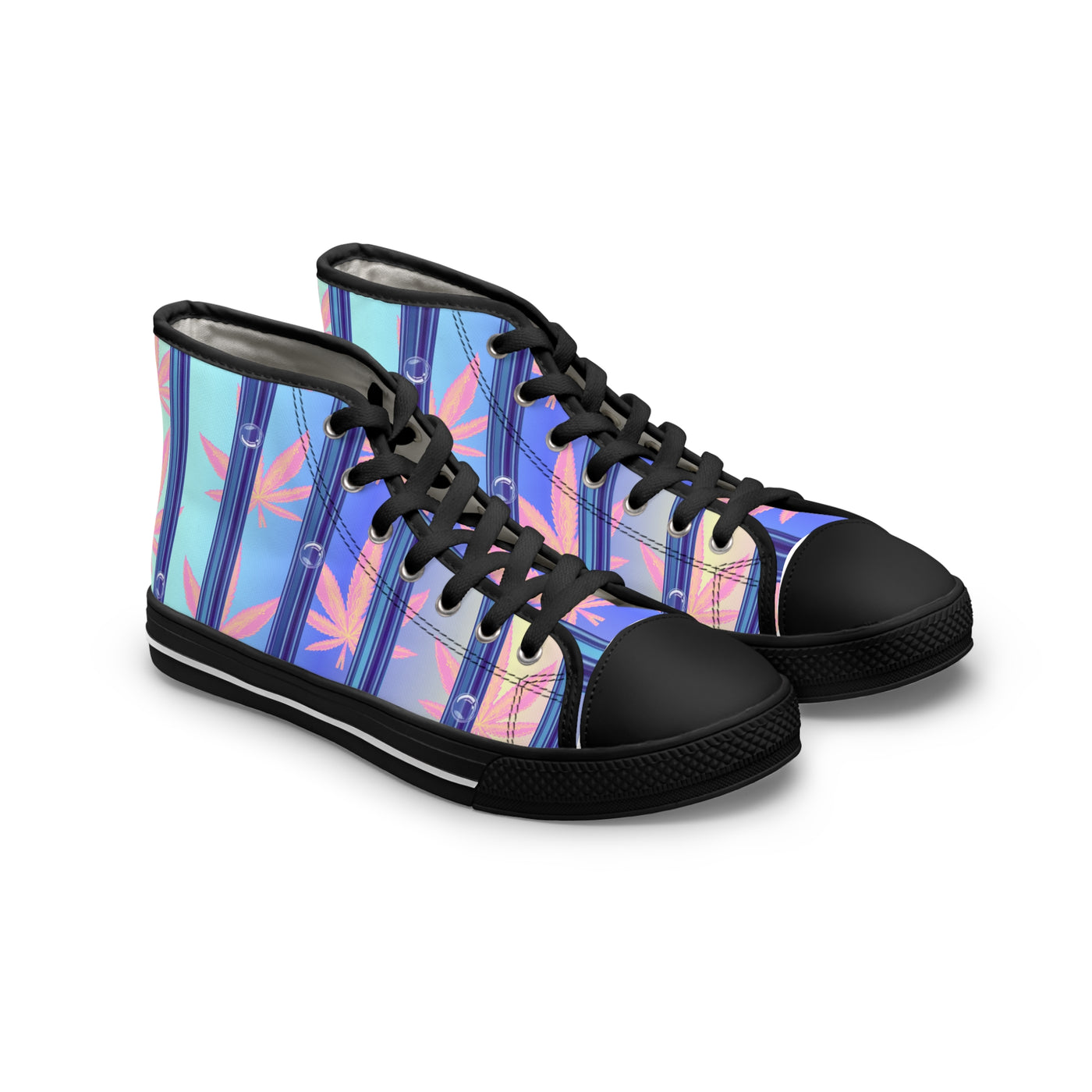 Women's High-Top Sneakers, Vivid Creations Designer Shoes