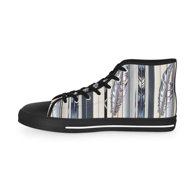 Men's High-Top Sneakers, Vivid Creations Designer Shoes