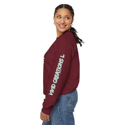 Just Dope Crewneck Sweatshirt, Vivid Creations Pull-Over Sweatshirt