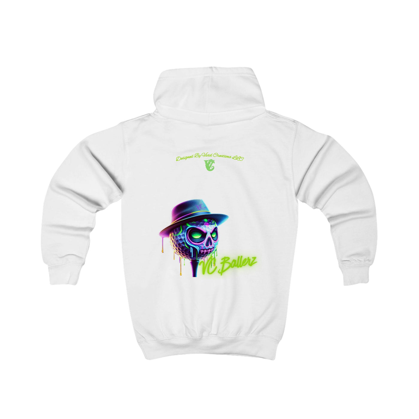 VC Ballez 009 Kids Hoodie, Vivid Creations Youth Hoodie