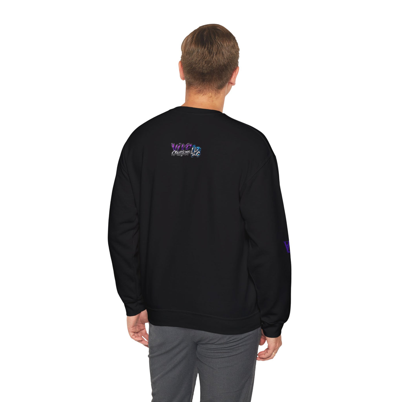 Lightweight Graphic Sweatshirt, Vivid Creations Just Say No Sweatshirt