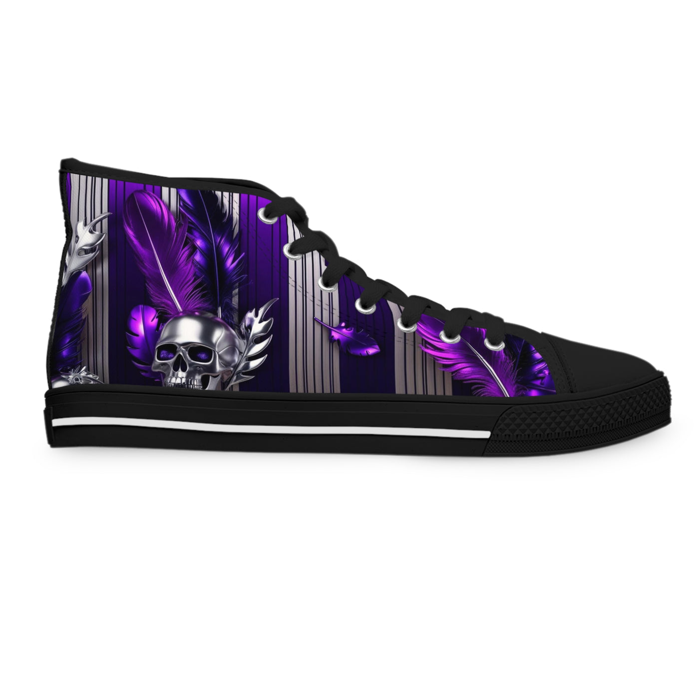 Women's High-Top Sneakers, Vivid Creations Designer Shoes