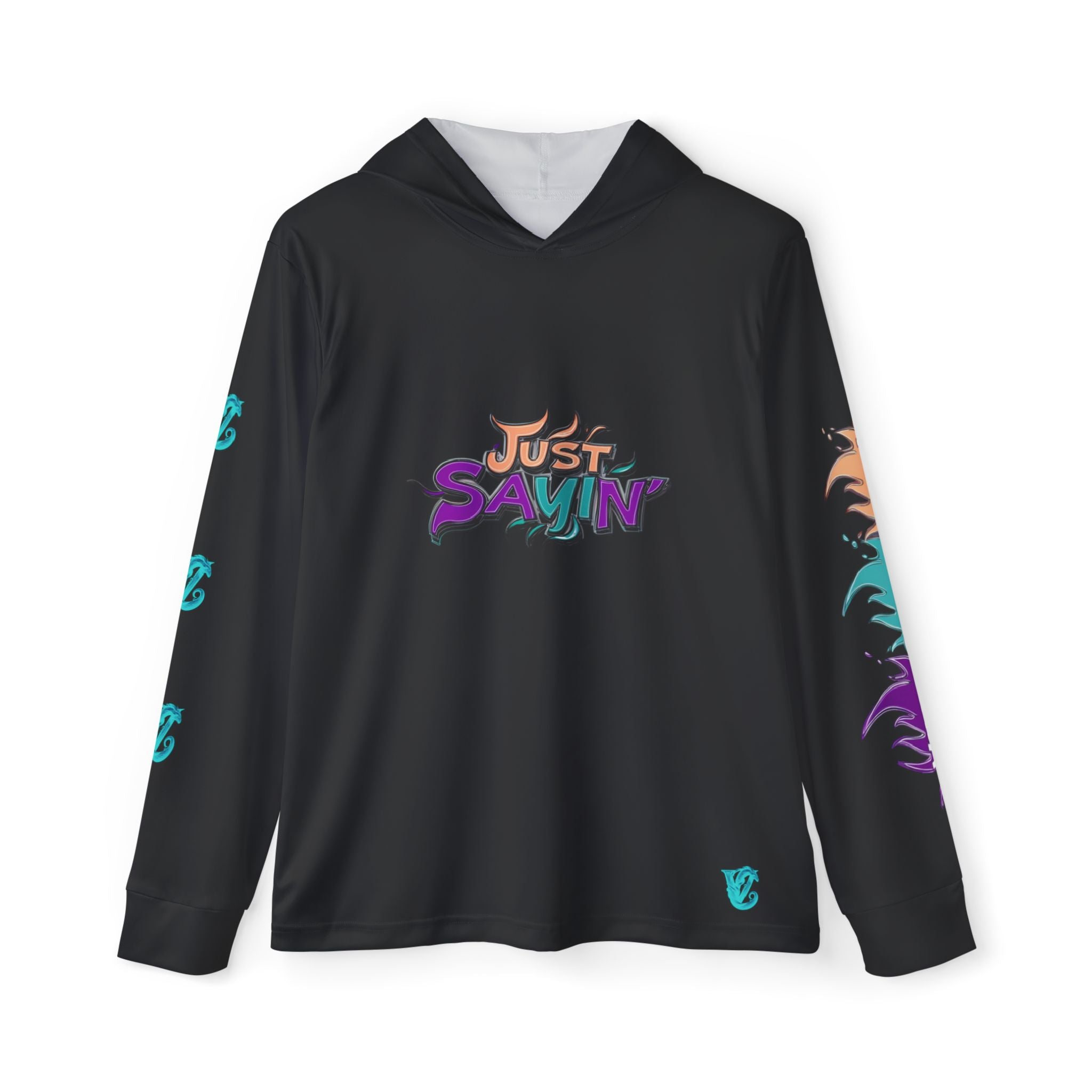 Men's Sports Warmup Hoodie, Just sayin Sports Hoodie