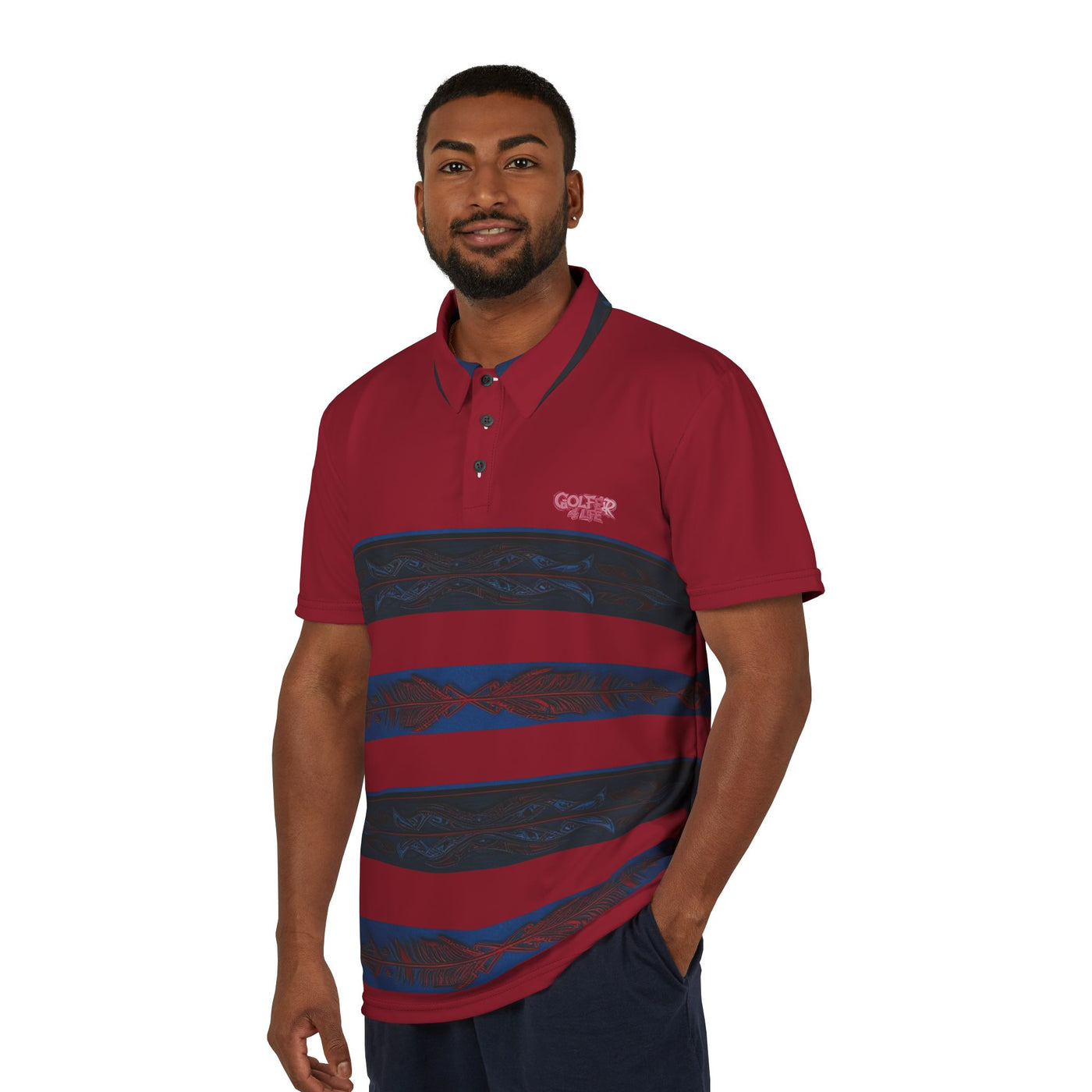 Golfer 4 Life Polo Shirt, Vivid Creations Golf Shirt