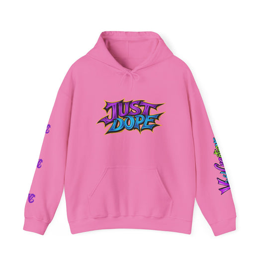 Just Dope Unisex Hooded Sweatshirt, Vivid Creations Graphic Sweatshirt, Best Hoodie for Men & Women