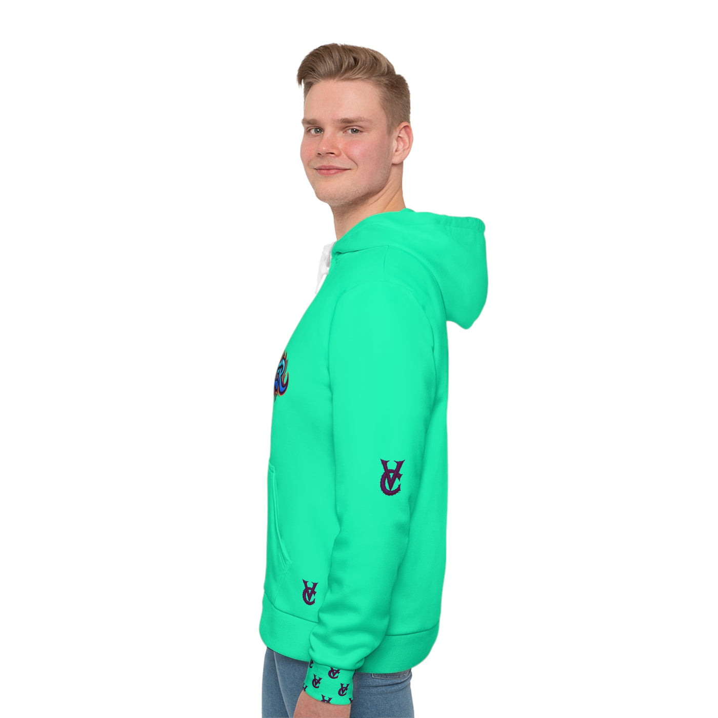 The Rizzler Hoodie, Vivid Creations Graphic Hooded Sweatshirt