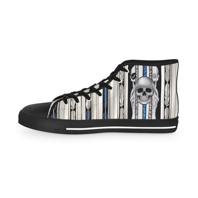 Men's High-Top Sneakers, Vivid Creations Designer Shoes