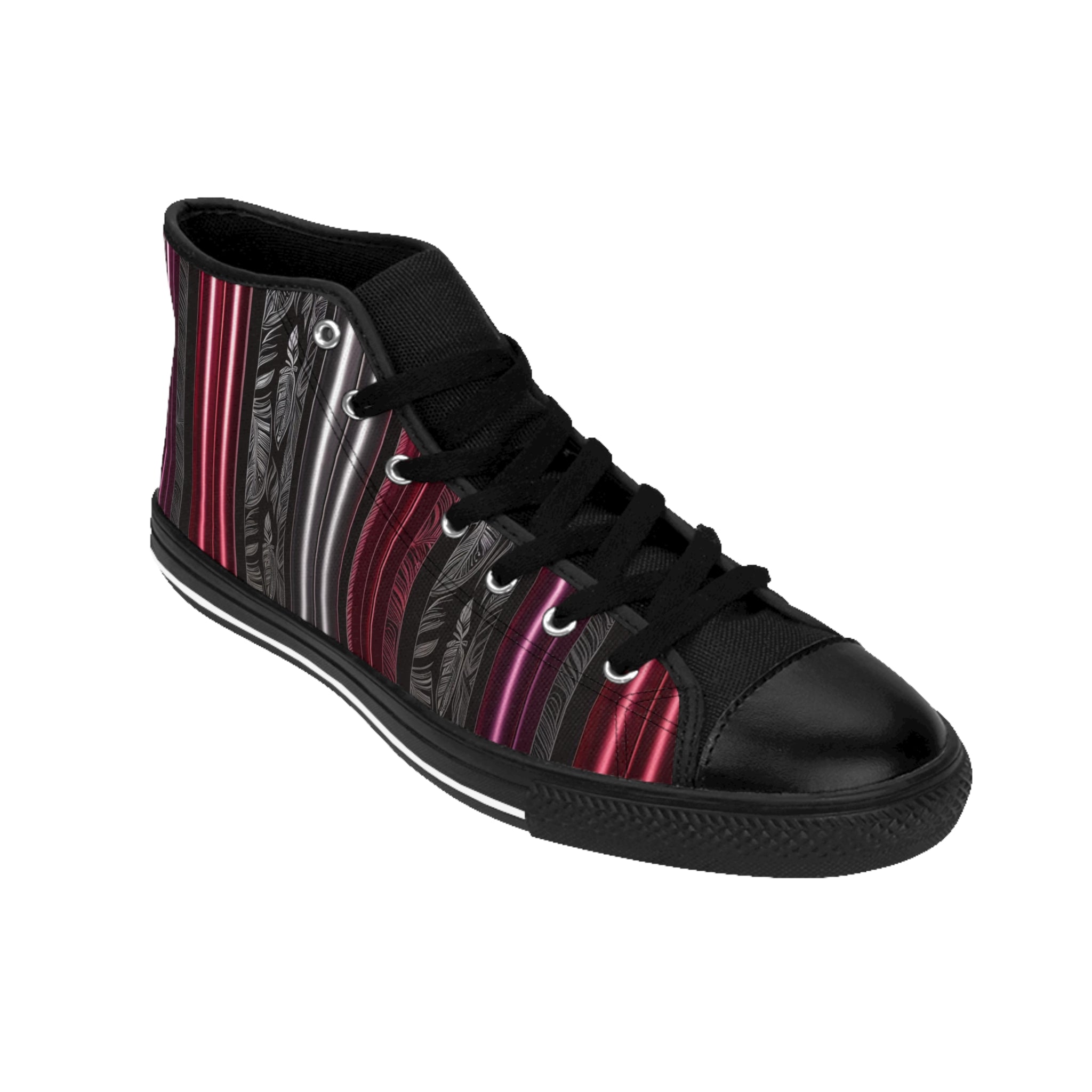 High-Top Sneakers - Vivid Creations Men's Classic Design